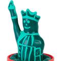 Handbemalte Kunstkondome - Freiheitsstatue
