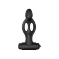 Vibrierender Anal-Plug aus Silikon
