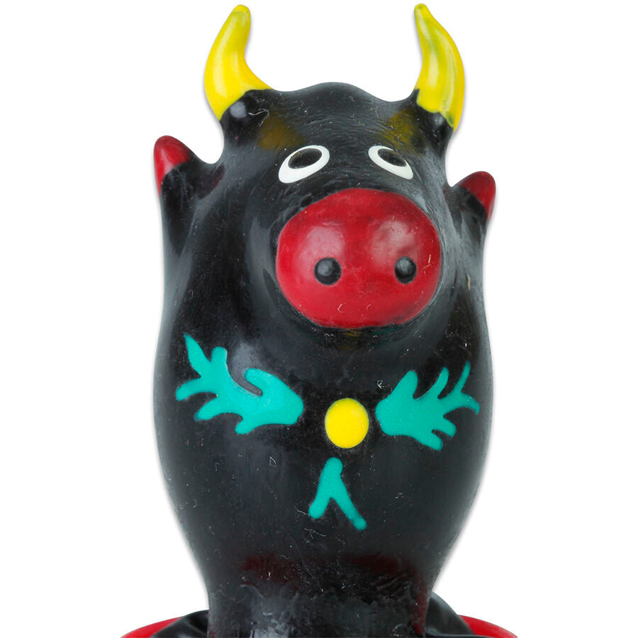 Handbemalte Novelty Kondome Stier Schwarz