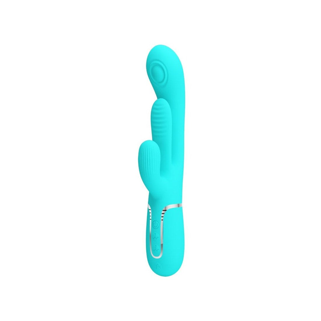 Rabbit-Vibrator mit Wärmefunktion in Rosa