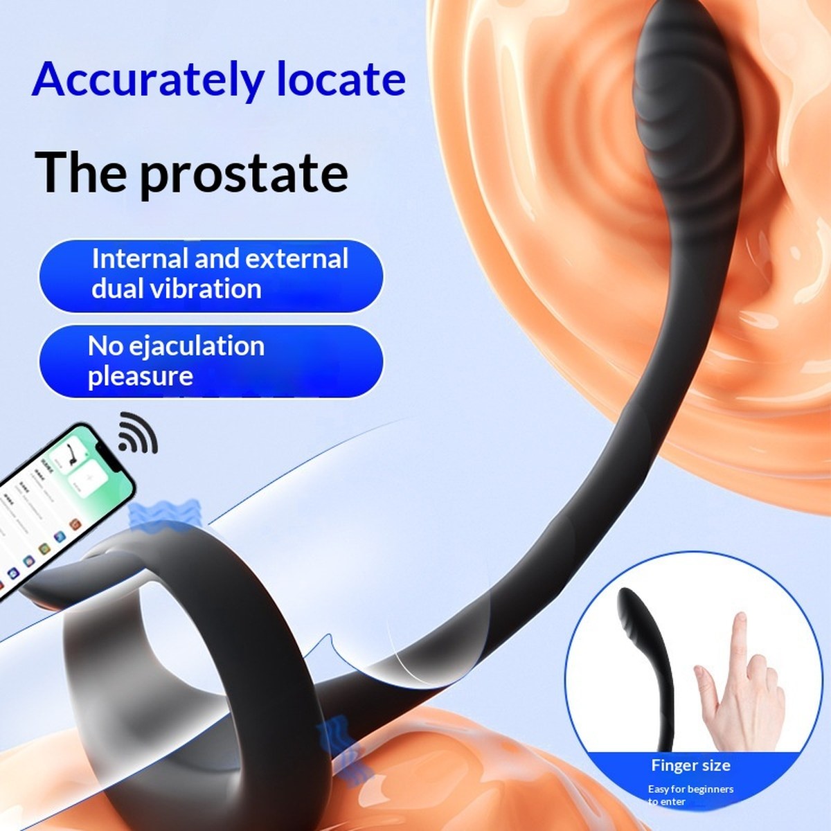 Prostata-Massager mit App-Steuerung