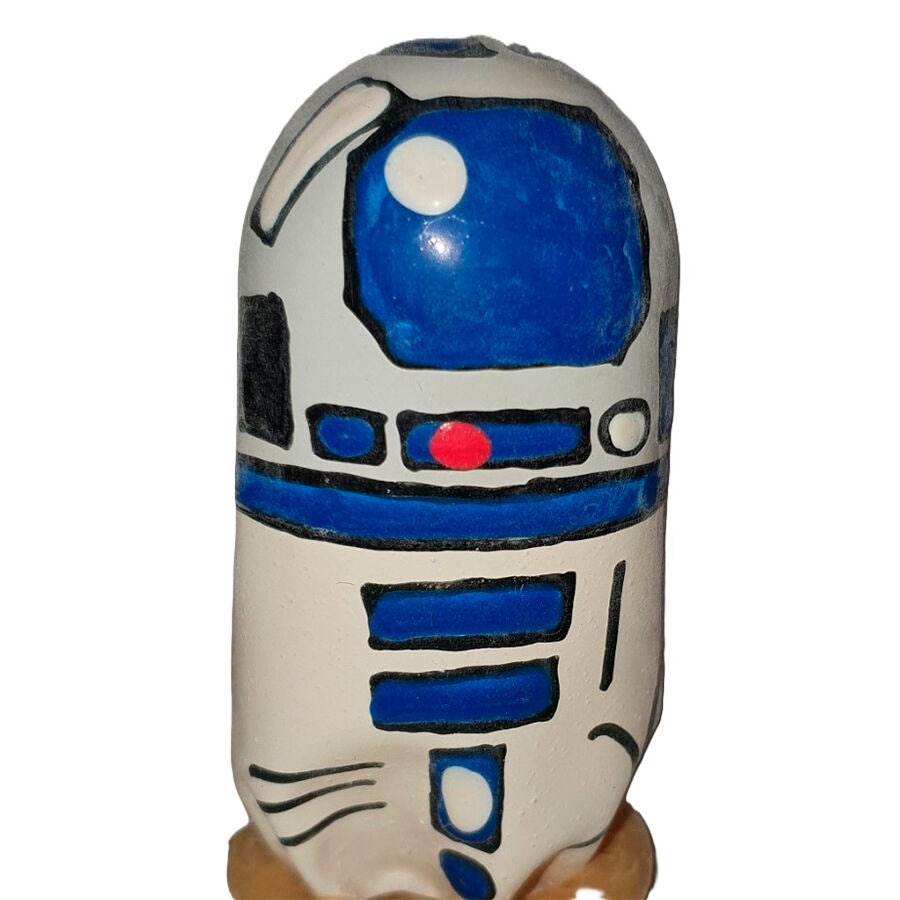 Handbemalte Kondome XL – Robot Design