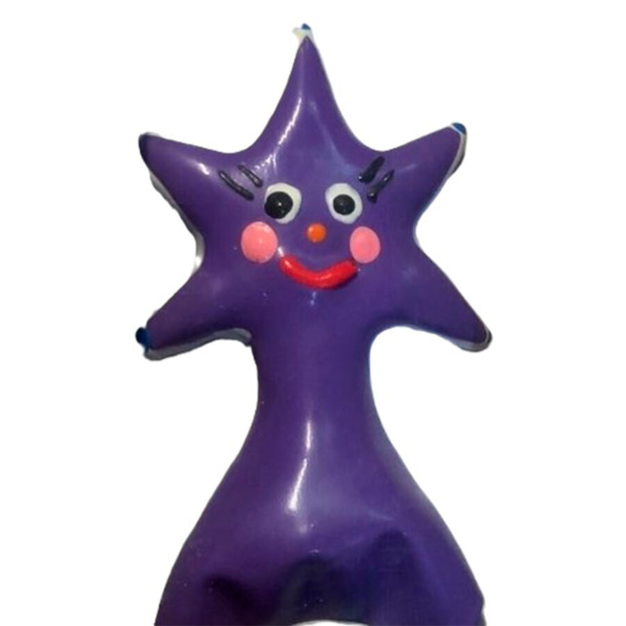 Handgemalte Kondome Happy Star XL