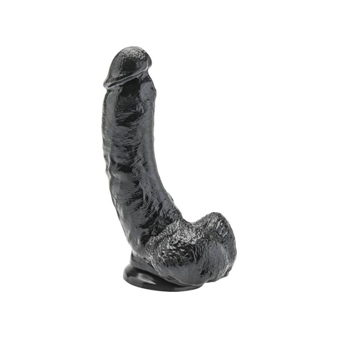 Get Real Dildo mit Balls Schwarz