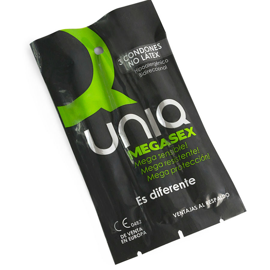 Uniq Megasex Latexfreie Kondome 3er