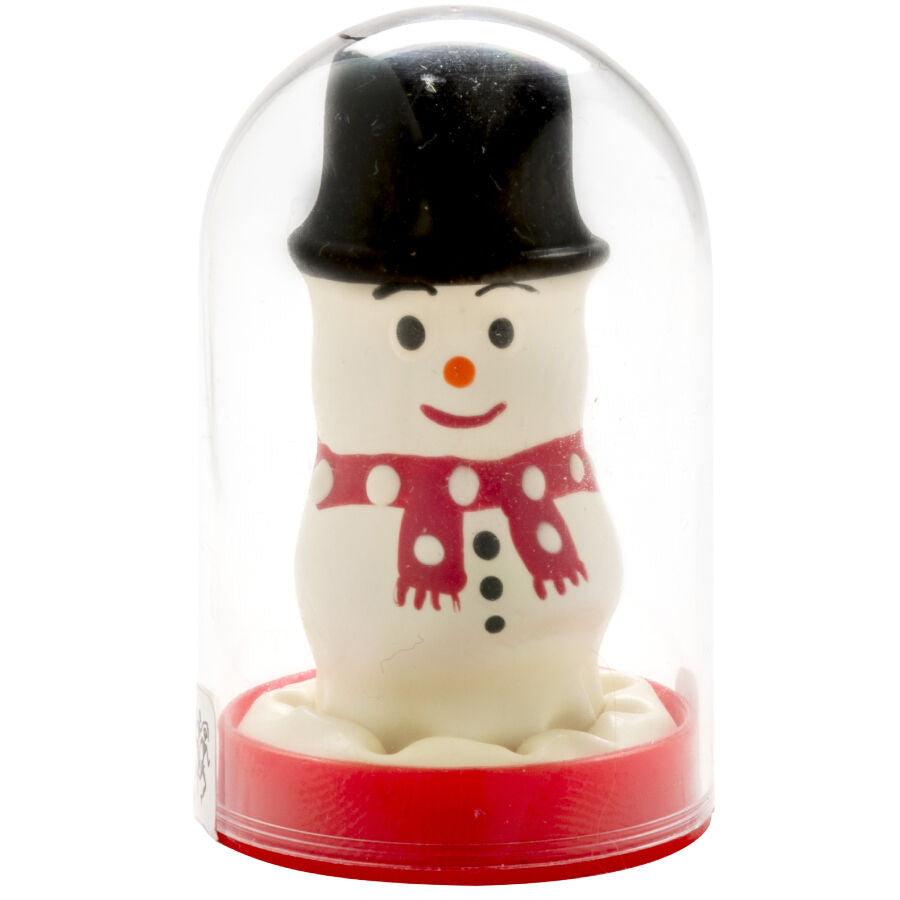 CONDOMERIE Handbemalte Kondome Schneemanndesign