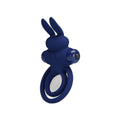 Doppel-Vibrator mit Kaninchen-Stimulator Blau