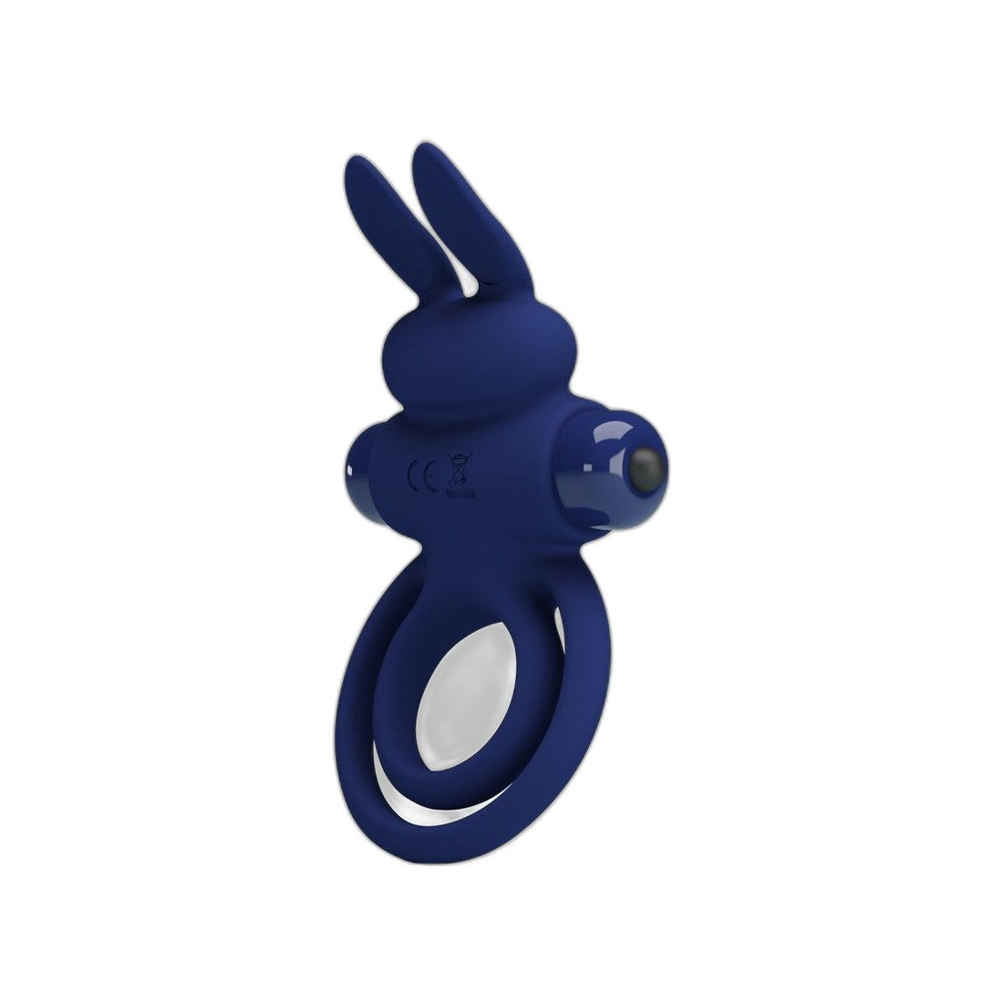 Doppel-Vibrator mit Kaninchen-Stimulator Blau