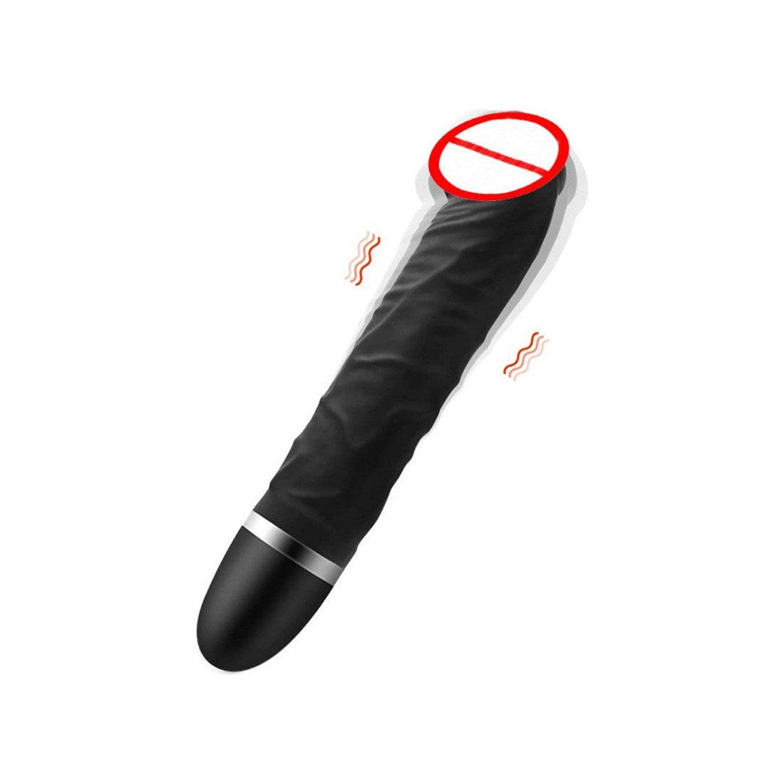 Schlanker Silikon-Vibrator