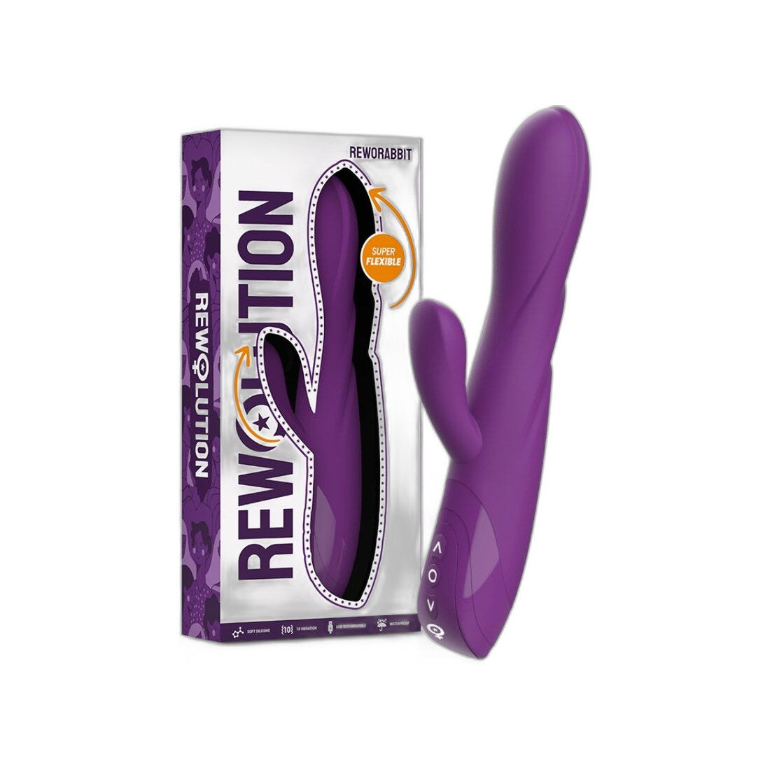 Vibrator mit Kaninchenform