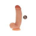 Silikon-Dildo Naturfarben 18 cm