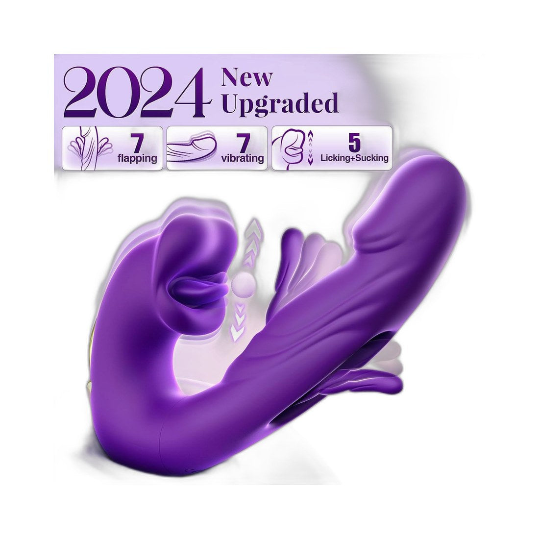 Zungenvibrator mit 3-in-1 Funktion