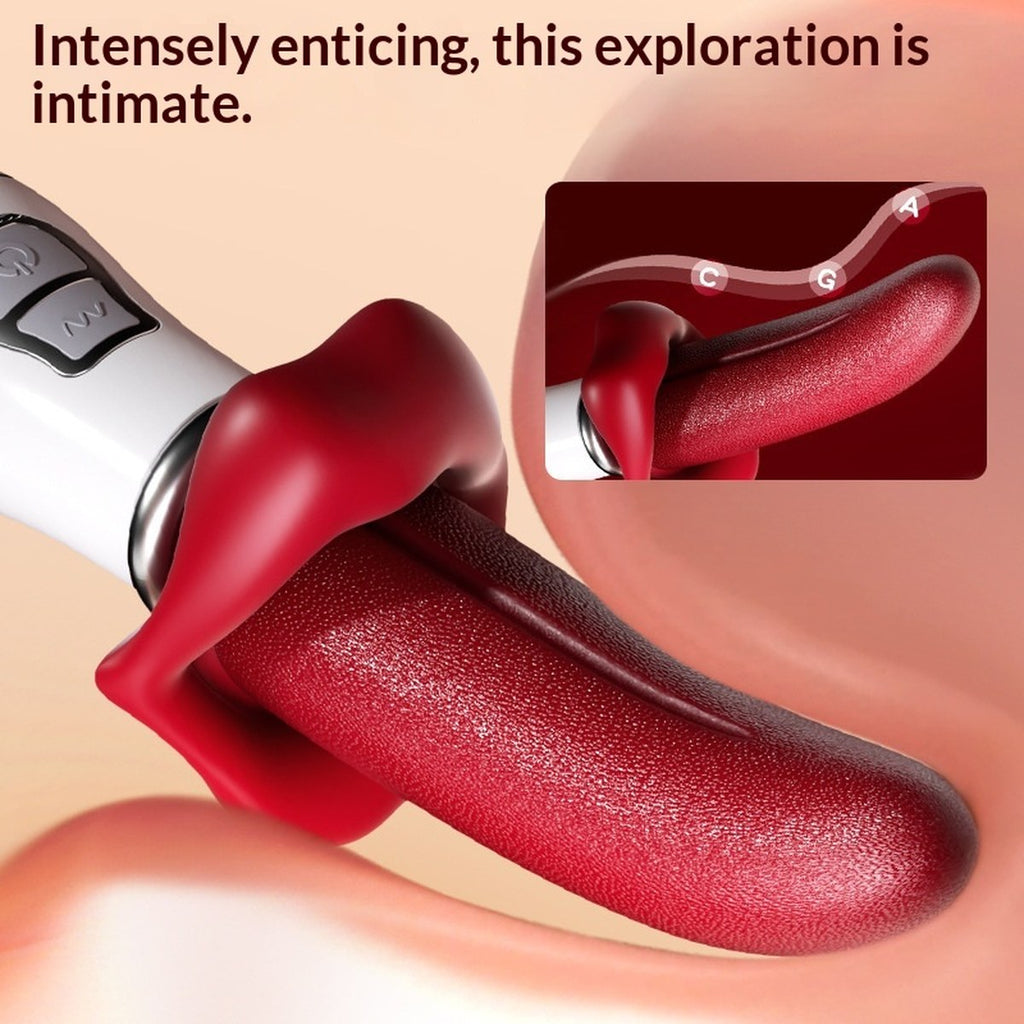 Zungenvibrator – Leckendes Stimulationsgerät