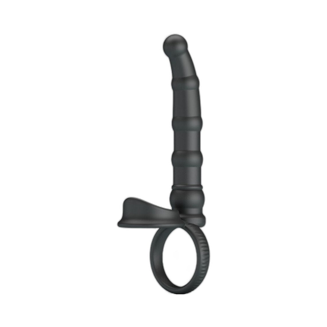 Penisring mit Anal-Plug und 10 Funktionen