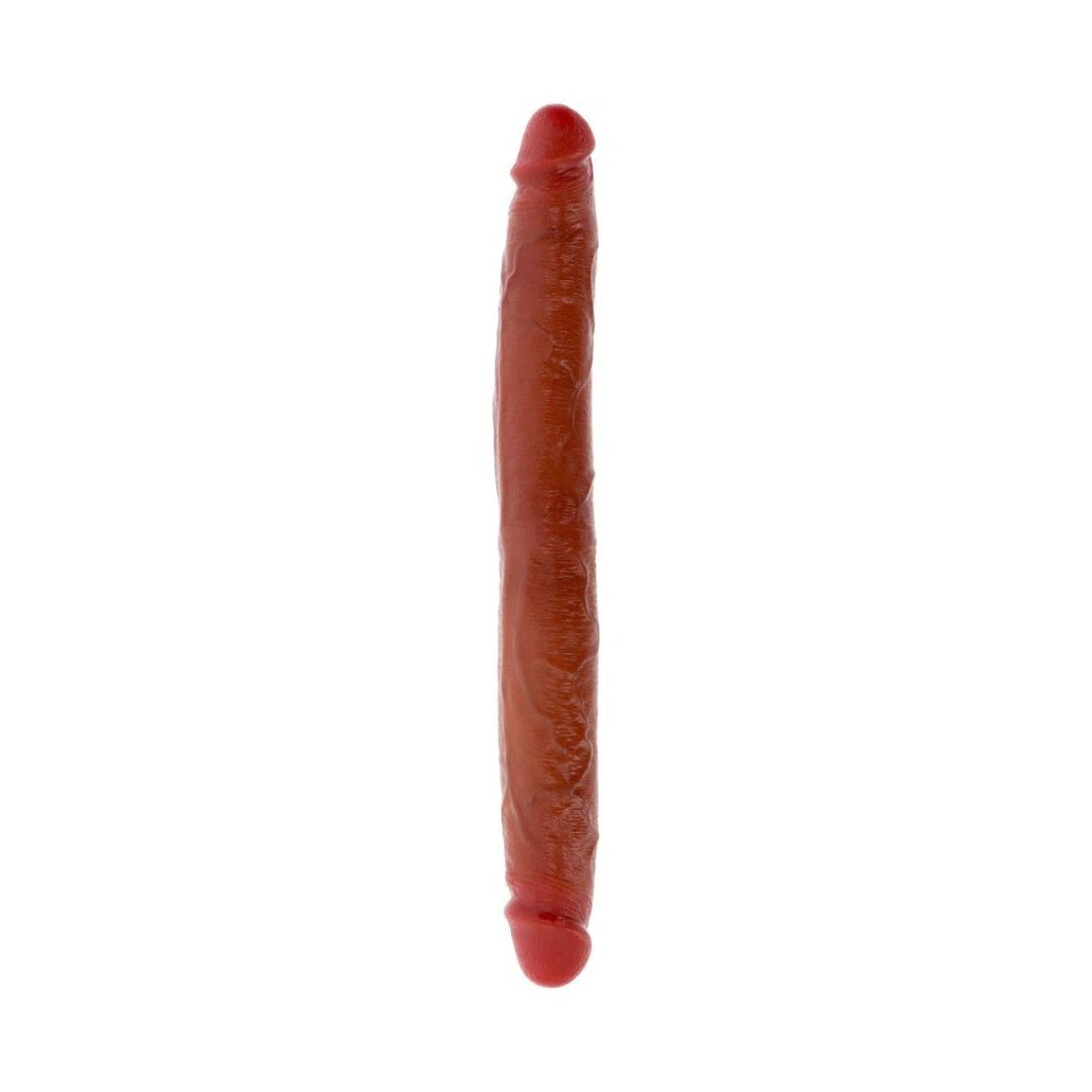 Double-Ended Silikon-Dildo 35 cm Karamell