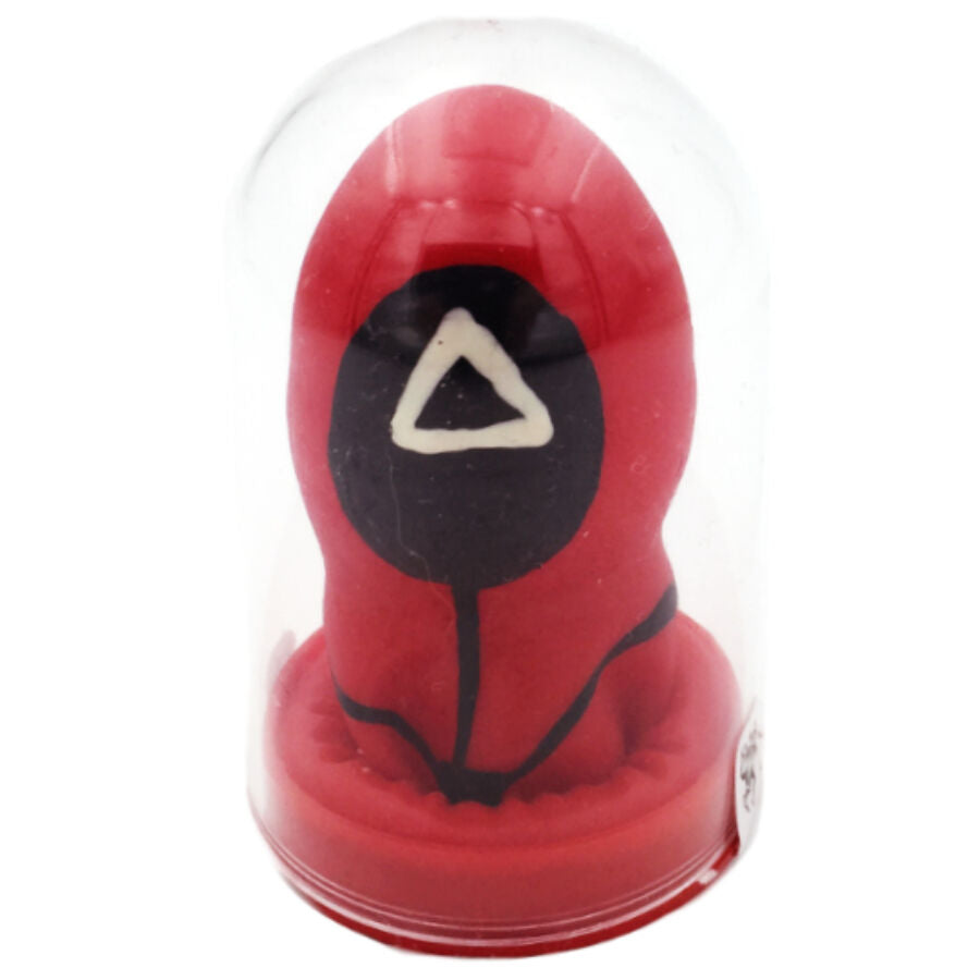 Handbemalte Novelty Kondome Triangle