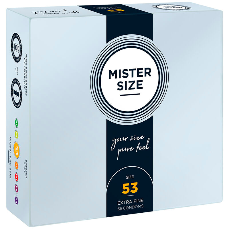 Mister Size Kondome Größe M 53 mm