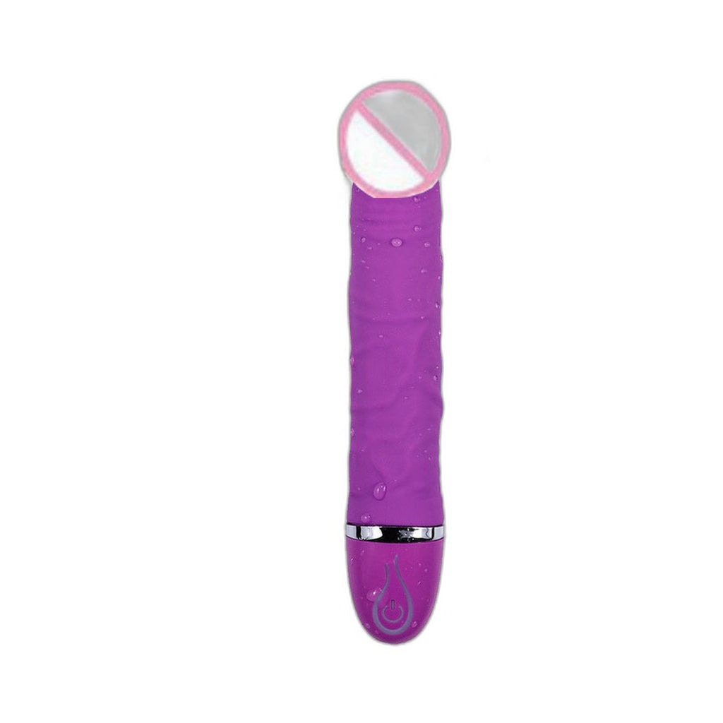 Schlanker Silikon-Vibrator mit mehreren Vibrationsmodi