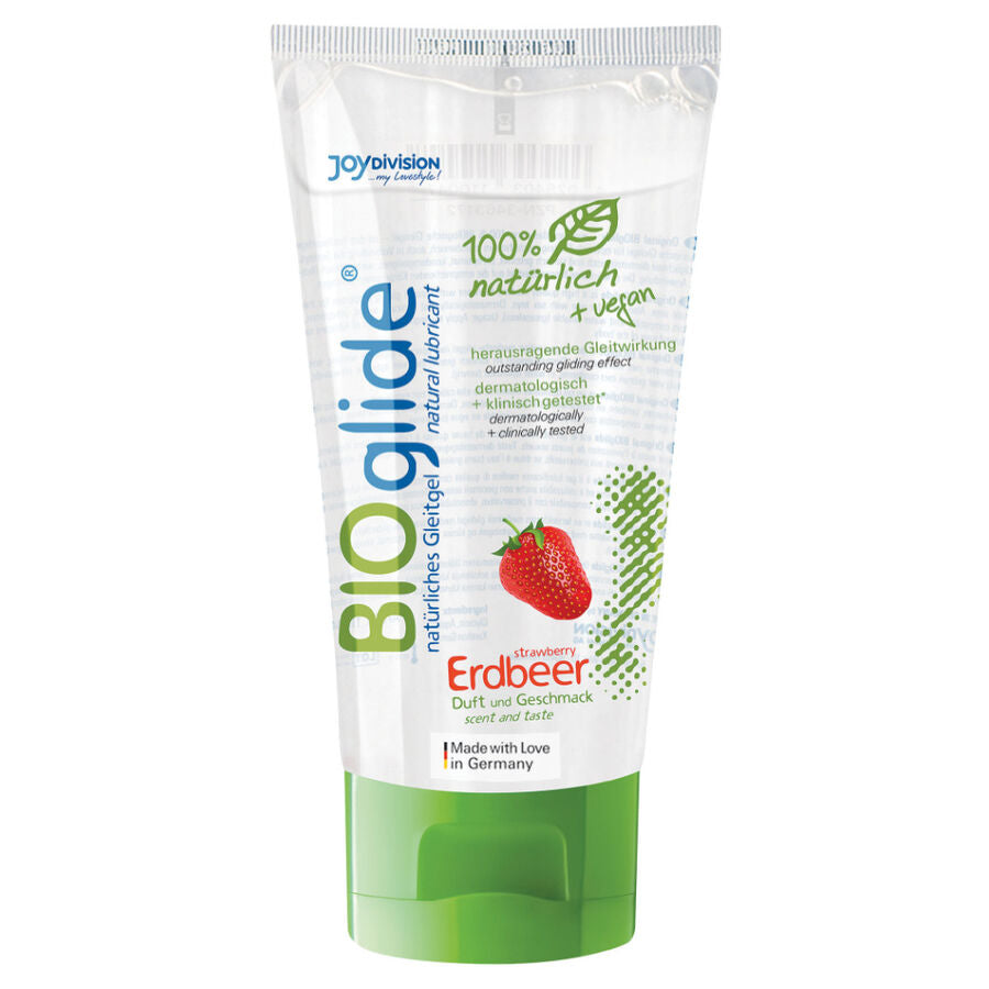Erdbeer-Gleitgel - bio-aktive Formel