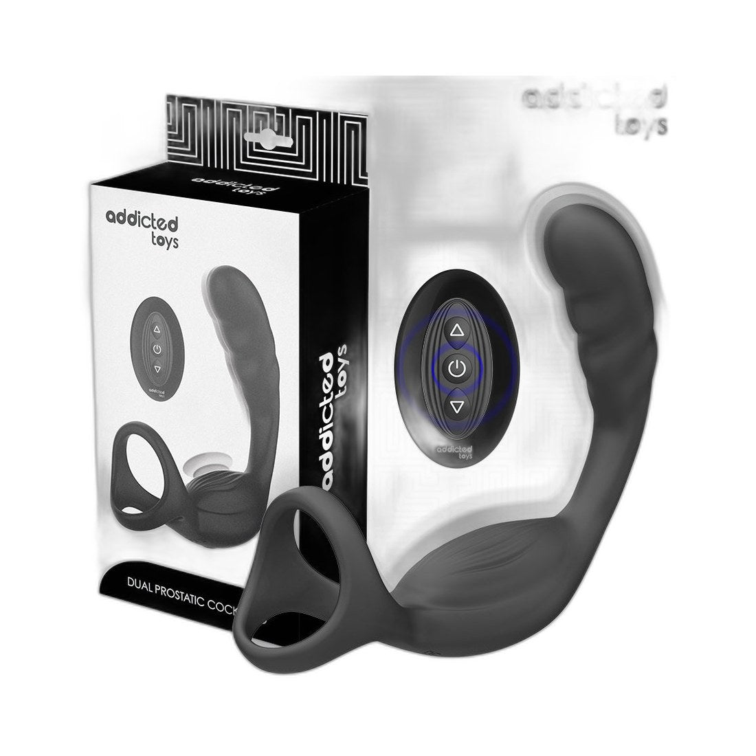 Dual Prostata-Ring mit Fernbedienung