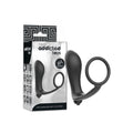 Vibrierender Analplug mit Penisring