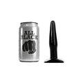 Schwarzer Anal Plug kompakt