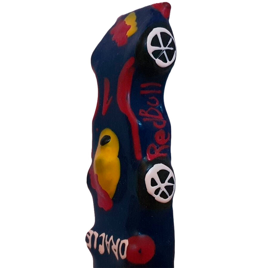 Handbemalte Kondome Red Bull – XL