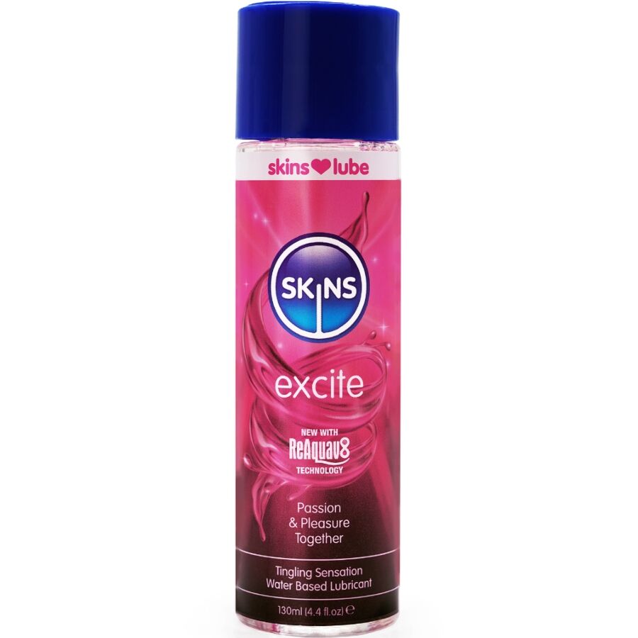 SKINS Excite – Gleitgel auf Wasserbasis 130 ml