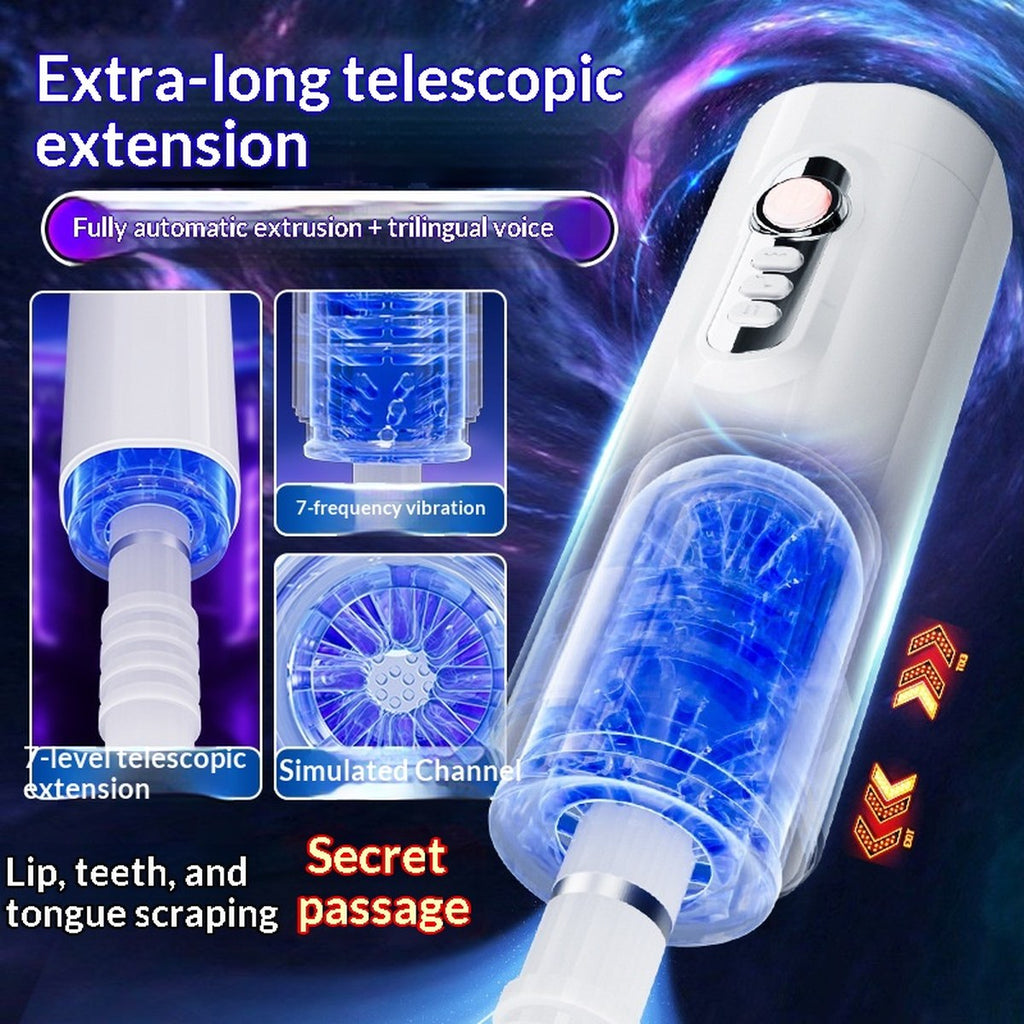 Automatischer Vibrator mit Klangsensor & Teleskopfunktion