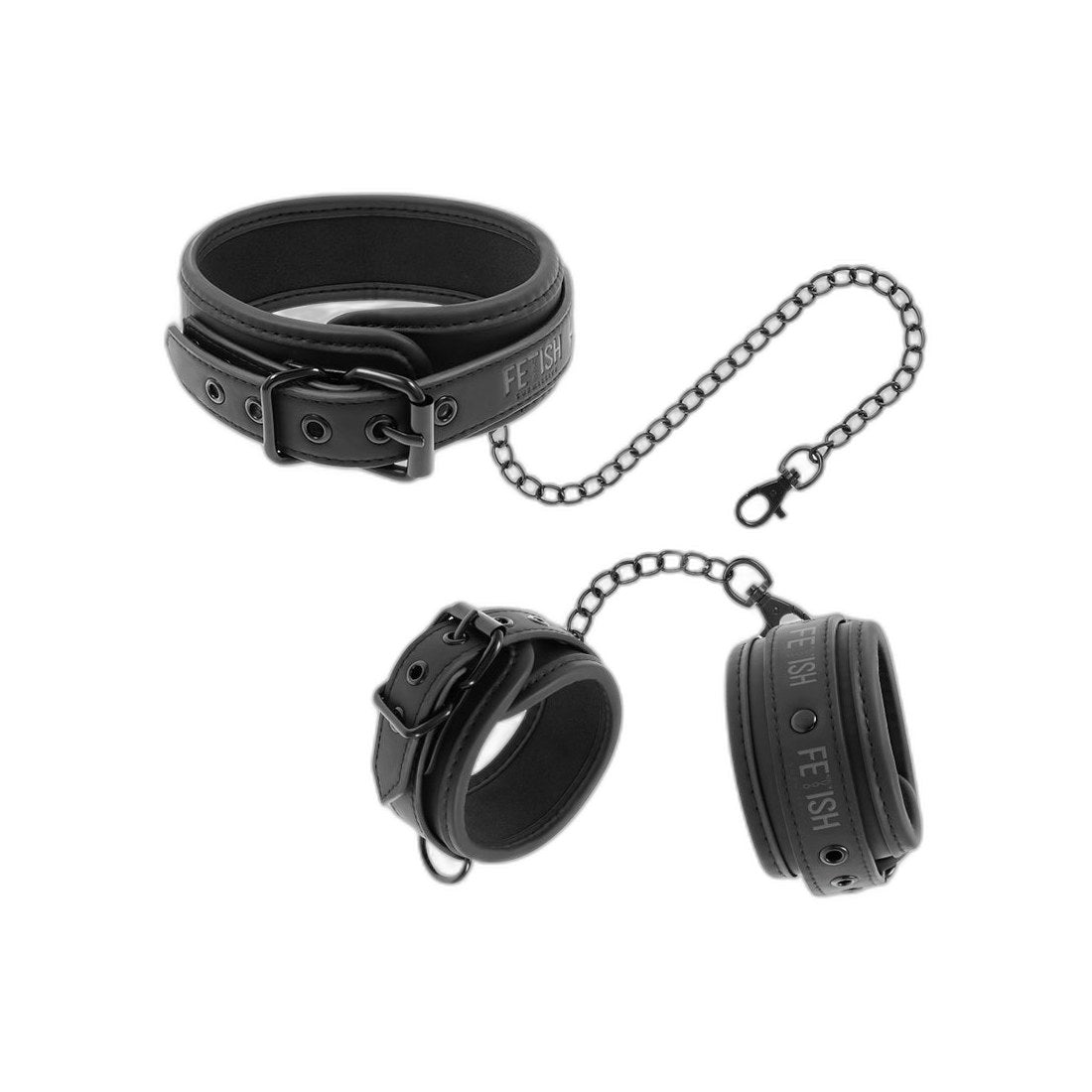 Veganes Leder Bondage-Set elegant