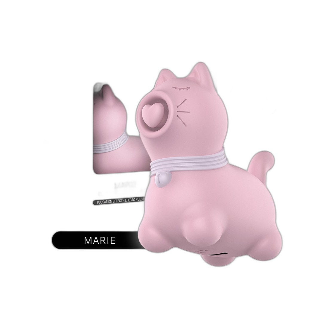 Marie Zungenstimulator pink mit Pulsation