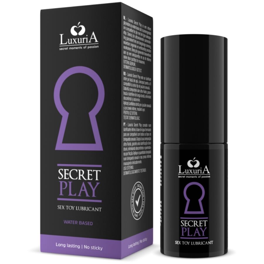 Diskretes Gleitgel Luxuria Secret Play