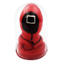 Handbemalte Kondome Quadrat-Design