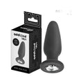 Analplug Glam - Schmuckstein Silikon