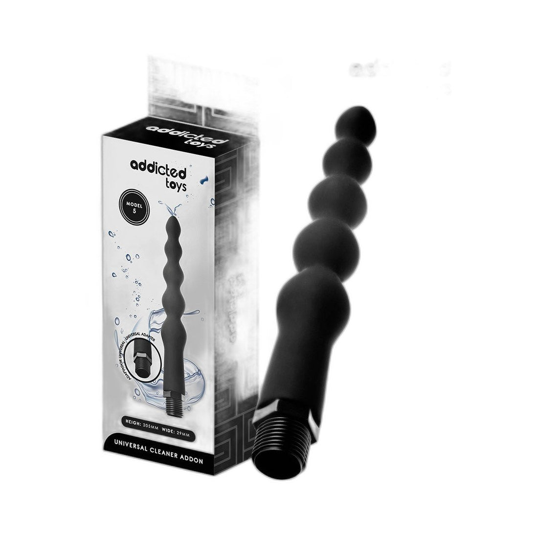 Analreiniger mit universalem Adapter