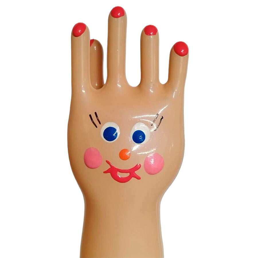 Handbemalte Kondome Big Happy Hand XL