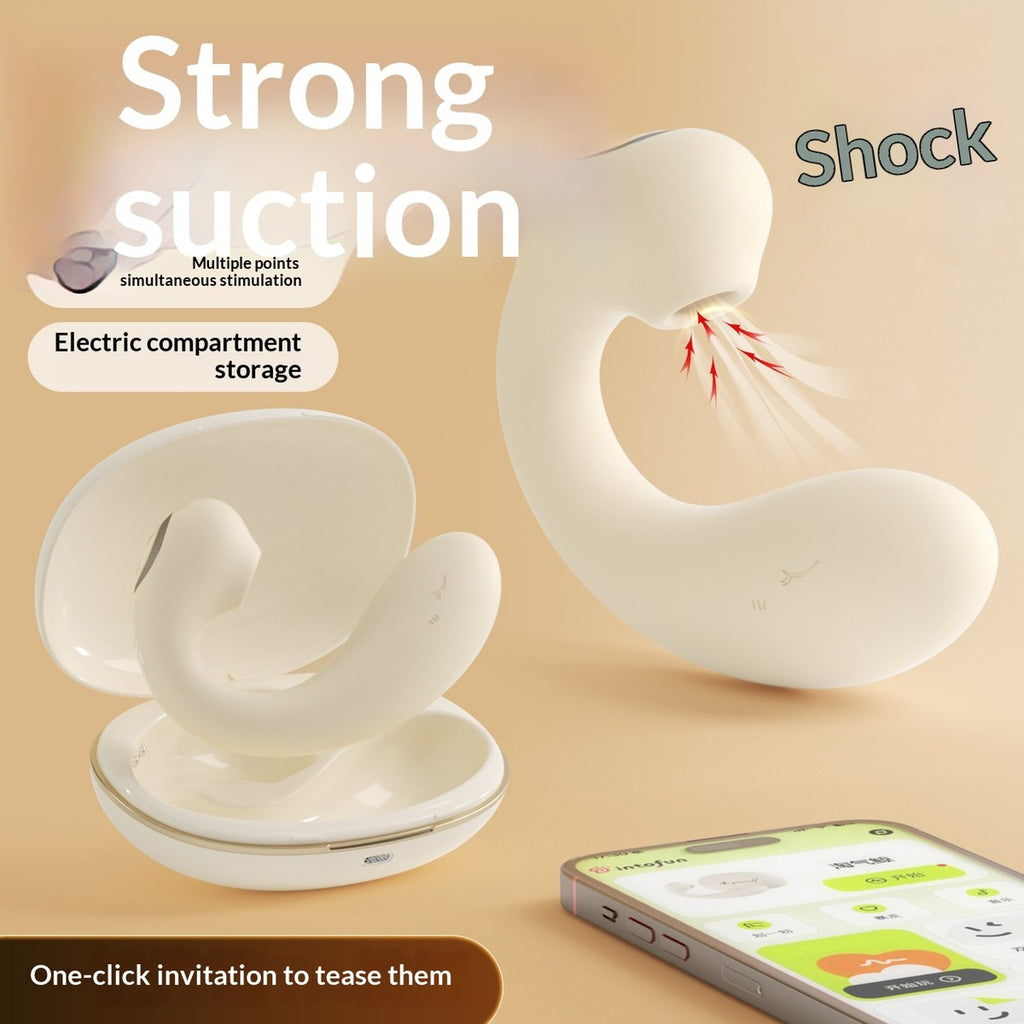 Wearable Vibrationsei mit Saugfunktion & Vibration