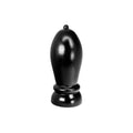 Analplugs mit Rollkugeln - Schwarz, 24 cm