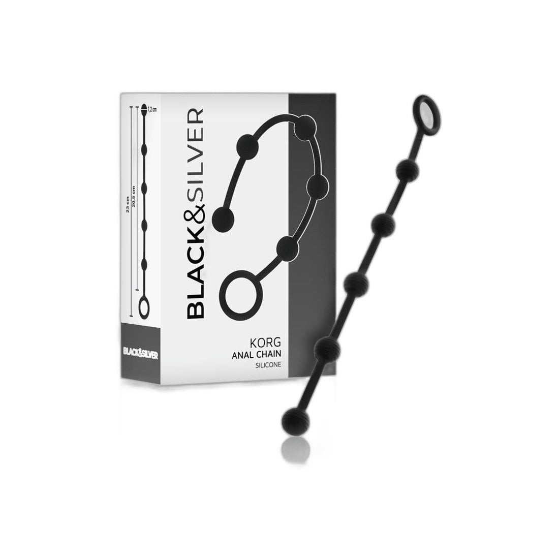 Korg Anal Rosary Silikon Anfänger