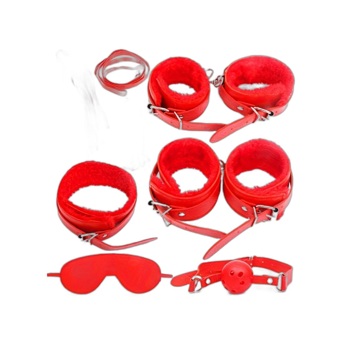 BDSM-Set 7-teilig mit Zubehör