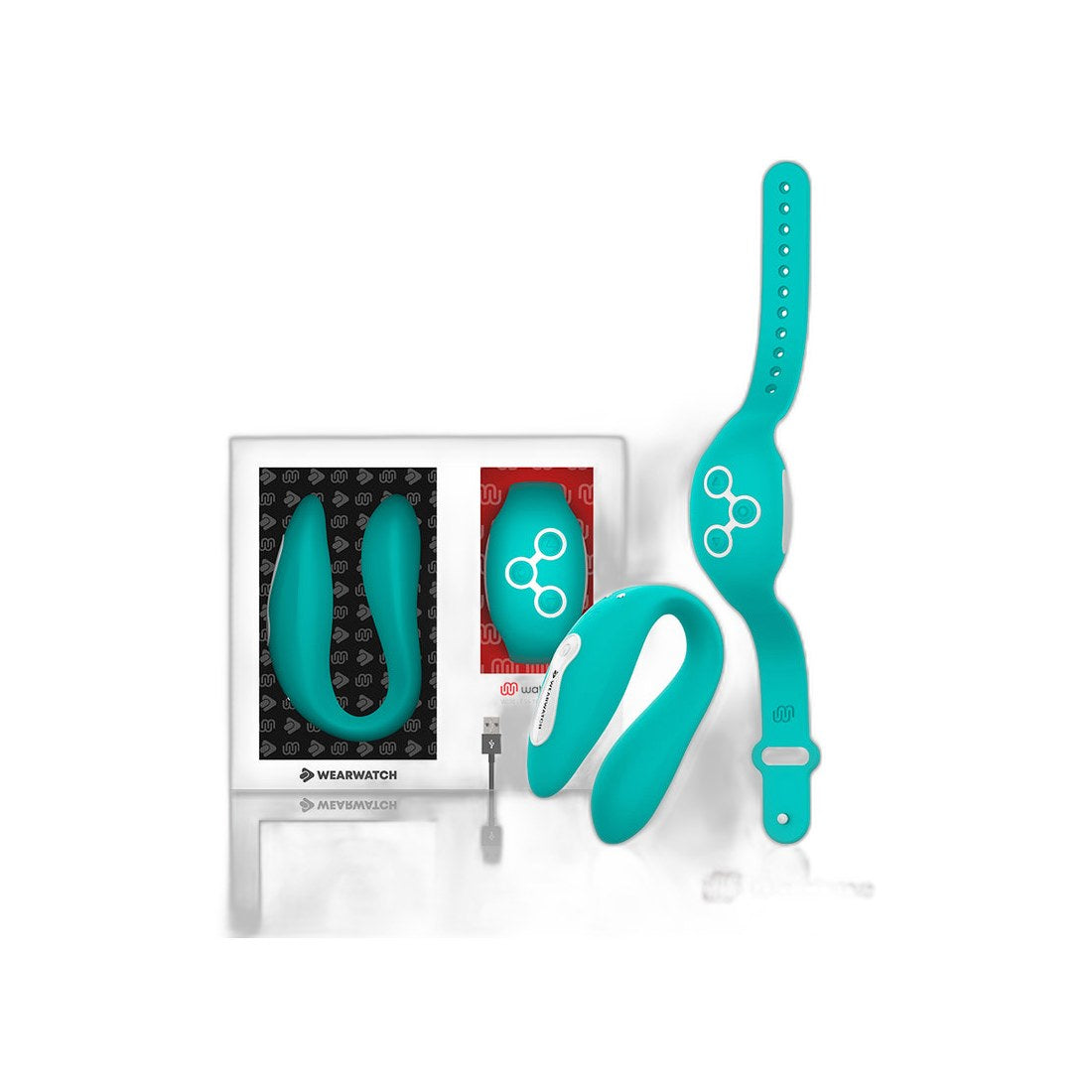 Dual Technology Vibrator in Hellgrün