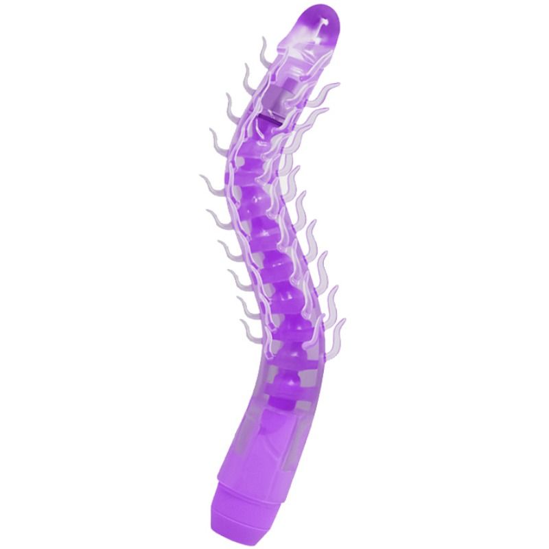 Biegbarer Vibrator Lila 23,5 cm