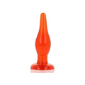 Anal Plug in Rot mit Soft-Touch