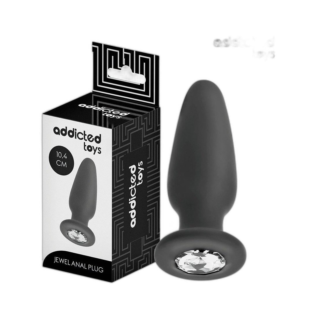 Analplug mit Schmuckstein Größe M