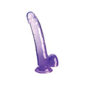 Transparenter Dildo mit Details