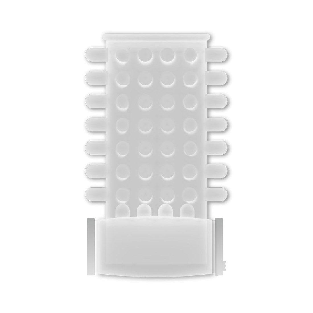 Transparenter Penisring mit Sleeve