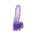 Realistischer Dildo Transparent Violett