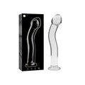 Kristall Dildo transparent Größe 1