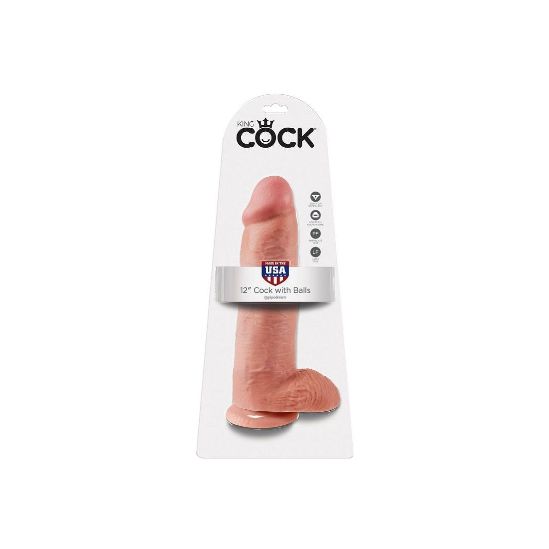 Realistischer Dildo mit anatomischen Details