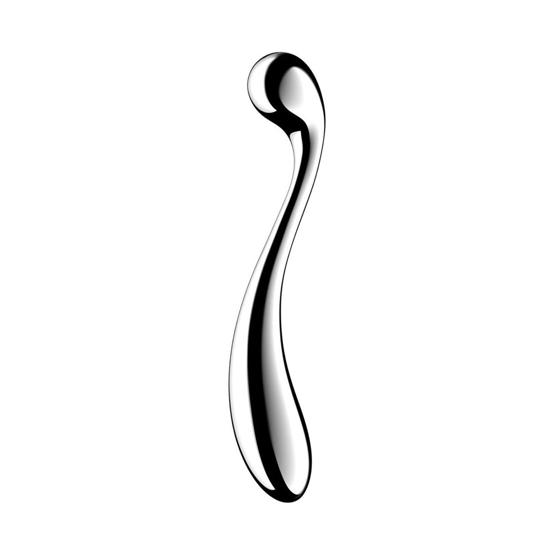 Doppel-Dildo aus Edelstahl – 23 cm